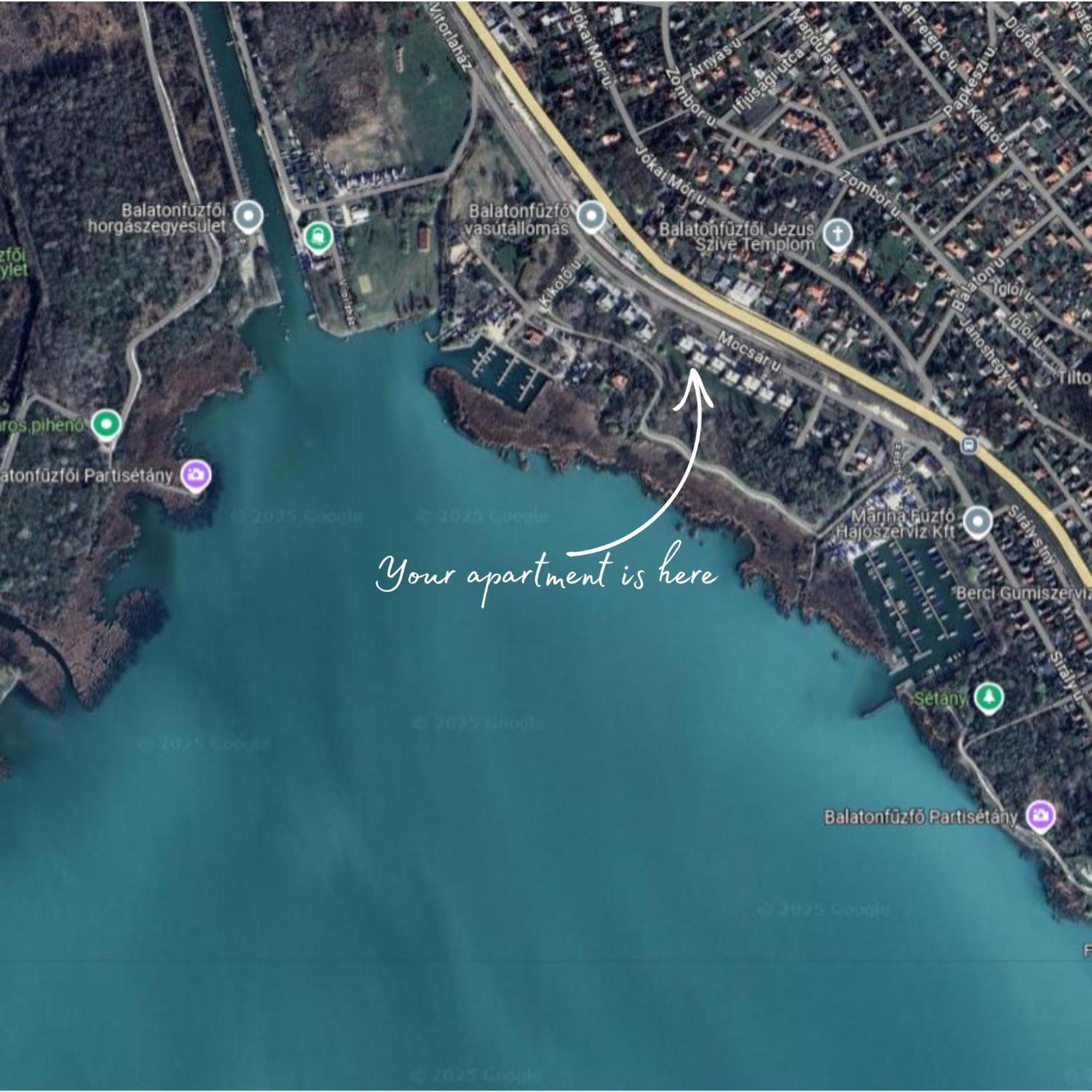 Blue4 Apartment Balatonfůzfő 외부 사진